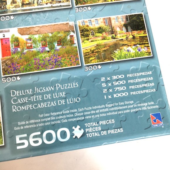 Castles & Cottages 10 Puzzles Box Set NWT - Picture 8 of 11